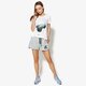 Női rövidnadrágok NIKE RÖVIDNADRÁG W NSW SHORT FT AIR aa1180-019 szín: zöld