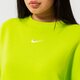 Női pulóver NIKE PULÓVER W NSW ESSNTL CLCTN FLC OS CRW dj7665-321 szín: zöld