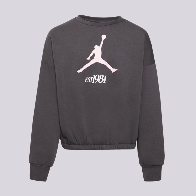 JORDAN PULÓVER JUMPMAN CLUB PLEATED FLC CREW GIRL