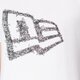 Férfi póló NEW ERA TRIKÓ WORDMARK FLAG WHT 11422866 szín: fehér