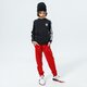 Gyerek póló ADIDAS PÓLÓ 3STRIPES LS MM fm5656 szín: fekete