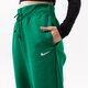 Női nadrágok NIKE NADRÁG W NSW PHNX FLC HR OS PANT dq5887-365 szín: zöld