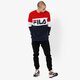 Férfi pulóver FILA PULÓVER STRAIGHT BLOCKED CREW SWEAT 681255g06 szín: sötétkék
