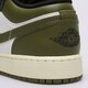 Gyerek sportcipők AIR JORDAN 1 LOW  553560-092 szín: khaki