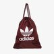 Női tornazsák ADIDAS ZSÁK GYMSACK TREFOIL dv2390 szín: bordó