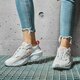 Női sportcipők NIKE CRATER IMPACT cw2386-100 szín: szürke