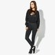 Női nadrágok ADIDAS LEGGINGS TREFOIL TIGHT ADICOLOR cw5076 szín: fekete