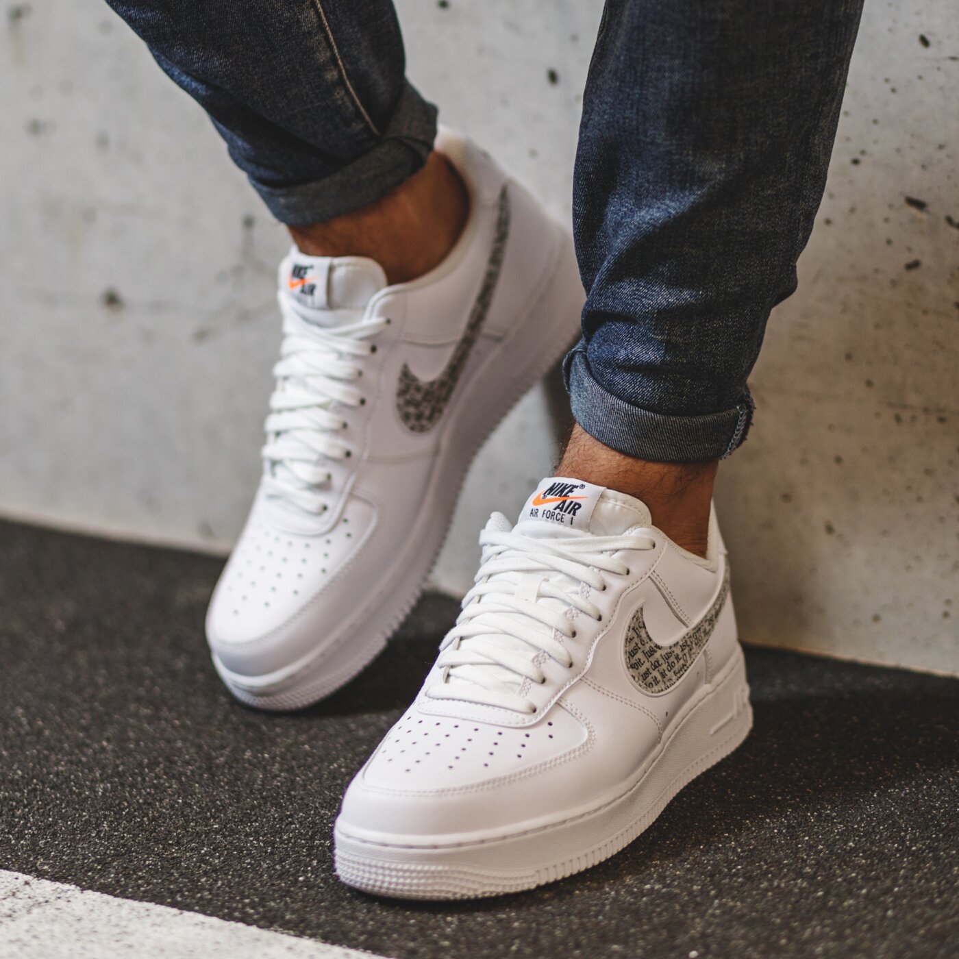 NIKE AIR FORCE 1 '07 LV8 JDI BQ5361-100 ✓ FEHÉR ✓ 16 990,00 Ft! Legendás  Sportcipő ✓ Férfi Cipő Nike a ✪ Sizeer üzletben ✪