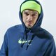 Férfi pulóver NIKE PULÓVER KAPUCNIS M NSW HOODIE PO AIR PRNT PACK dd9694-410 szín: sötétkék