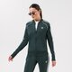Női pulóver ADIDAS PULÓVER CIPZÁRAS SST TRACKTOP PB hn5890 szín: zöld
