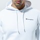 Férfi pulóver CHAMPION PULÓVER KAPUCNIS HOODED SWEATSHIRT 214749ww001 szín: fehér