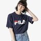 Női póló FILA PÓLÓ SS PURE SHORT SLEEVE SHIRT WW 681093170w szín: sötétkék