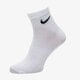 Női zoknik NIKE ZOKNI U NK EVERYDAY LTWT ANKLE 3PR sx7677-100 szín: fehér