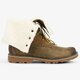 Gyerek téli cipők TIMBERLAND SHEARLING 6 INCH BOOT a1bxz szín: barna