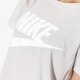 Női póló NIKE PÓLÓ SS W NSW ESSNTL TEE HBR 829747-093 szín: szürke