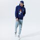 Férfi pulóver PUMA PULÓVER KAPUCNIS PUMA X PEANUTS HOODIE 53061406 szín: sötétkék