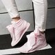 Női téli cipők REEBOK F S HI SATIN BOW PORCELAIN PINK SKULL GREY cm8905 szín: rózsaszín