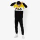 Férfi pulóver FILA PULÓVER NIGHT BLOCKED HOODIE 687001a063 szín: fekete