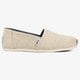 Női slip-onok TOMS ALPARGATA 10009756 szín: bézs