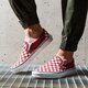 Férfi sportcipők VANS UA CLASSIC SLIP-ON vn0a38f7vlw1 szín: bordó