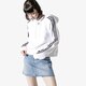 Női pulóver ADIDAS PULÓVER CROPPED HOODIE WHT dx2321 szín: fehér