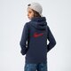 Gyerek pulóver NIKE PULÓVER KAPUCNIS B NSW ZIGZAG FLC BOY do2669-437 szín: sötétkék