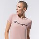 Női póló CHAMPION PÓLÓ CREWNECK PÓLÓ 113223ps144 szín: rózsaszín