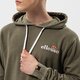 Férfi pulóver ELLESSE PULÓVER KAPUCNIS TINCTORIA OH HOODY KHA shk13144506 szín: khaki