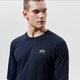 Férfi póló ALPHA INDUSTRIES PÓLÓ BASIC LS SMALL LOGO 198517-07 szín: sötétkék