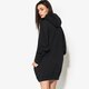 Női pulóver NIKE PULÓVER W NSW HOODIE OS AIR ah0235-010 szín: fekete