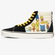 Férfi sportcipők VANS UA SK8-HI  vn0a4bv617e szín: fekete