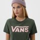 Női póló VANS PÓLÓ FLYING V CREW TEE vn0a3up47wj1 szín: zöld