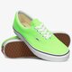 Férfi sportcipők VANS ERA vn0a4u39wt51 szín: zöld