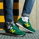 Férfi sportcipők NEW BALANCE 574  ml574hz2 szín: zöld