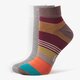 Női zoknik SIZEER ZOKNI QUARTER 3PPK ORANGE sisk3501 szín: multicolor