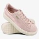 Női sportcipők PUMA SUEDE PLATFORM SATIN 36582803 szín: rózsaszín