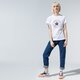 Női póló CONVERSE PÓLÓ CHUCK PATCH NOVA TEE 10017759-a04 szín: fehér