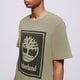 Férfi póló TIMBERLAND PÓLÓ SS FRONT STACK tb0a6cbtcn81 szín: khaki