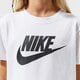 Gyerek póló NIKE PÓLÓ SPORTSWEAR GIRL ar5088-112 szín: fehér