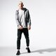 Férfi pulóver JORDAN PULÓVER M J JUMPMAN FLEECE FZ 939998-091 szín: szürke