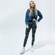 Női nadrágok NIKE LEGGINGS W NSW ICN CLSH HR TIGHT AOP cu6861-010 szín: fekete