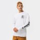 Férfi póló TIMBERLAND PÓLÓ LS NEW STACK LOGO WHITE/BLACK tb0a64h5p541 szín: fehér