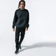 Férfi pulóver NIKE PULÓVER M NSW PE CRW WINTER bv3697-010 szín: fekete