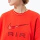 Női pulóver NIKE AIR FLEECE CREW SWEATSHIRT dq6567-696 szín: piros