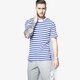 Férfi póló NIKE PÓLÓ FC STRIPE TEE 789449100 szín: kék