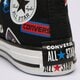 Gyerek sportcipők CONVERSE CHUCK TAYLOR ALL STAR 1V a06356c szín: fekete