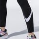 Női nadrágok NIKE LEGGINGS SPORTSWEAR ESSENTIAL cz8530-010 szín: fekete