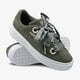 Gyerek sportcipők PUMA PLATFORM KISS JR 36745902 szín: zöld