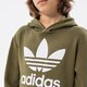 Gyerek pulóver ADIDAS PULÓVER KAPUCNIS TREFOIL HOODIE BOY hd2006 szín: khaki