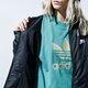 Női átmeneti kabát NIKE KABÁT W NSW WR JKT bv3939-010 szín: fekete